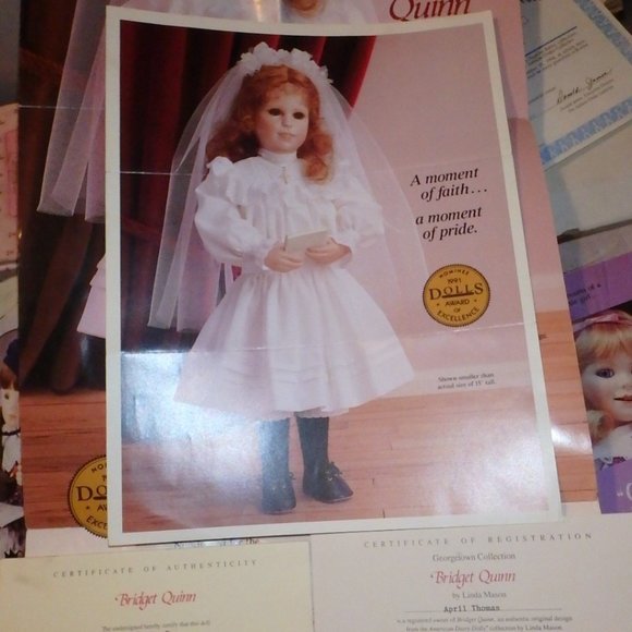 Bridget Quinn by Linda Mason 1991 - Picture 1 of 5